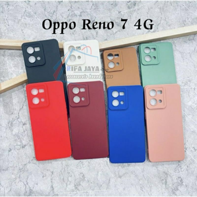 Softcase Pro camera Oppo RENO 7 4G RENO 7 5G RENO 7z 5G Vỏ silicon macaron Oppo Reno 7 4G BẢO VỆ CAM