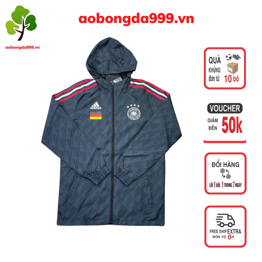 Áo khoác gió nam,nữ 2 lớp clb Manchester city,Manchester United đội tuyển Đức,Agentina