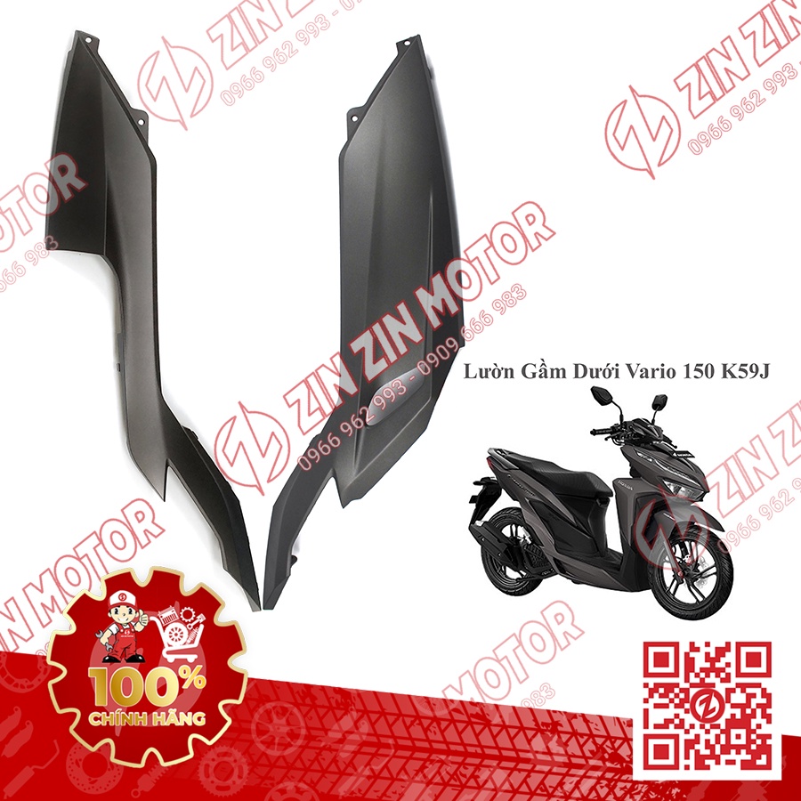 Lườn Gầm Dưới Vario 150 K59J , Vario 125 K60R , Click 150i 2018, Click 125i 2018 Chinh Hãng