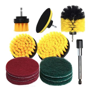 Bộ Bàn Chải Gắn Máy Khoan Cọ Rửa Cầm Tay Đa Năng, Bàn Chải Vệ Sinh Nhà Tắm Sofa, Chà Sàn, Đánh Giày, Đánh bóng Rử