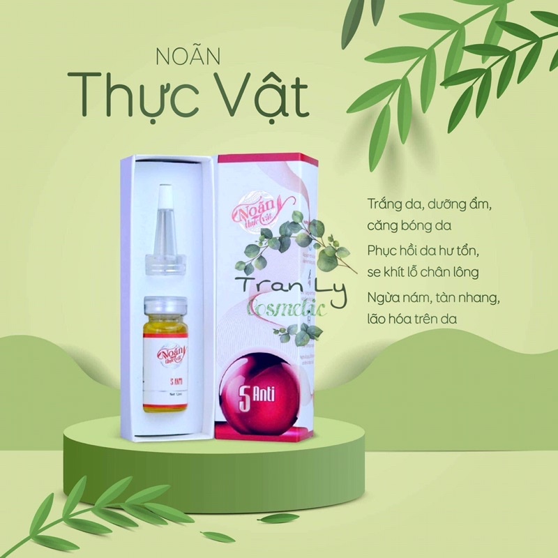 Serum dưỡng ẩm, chống lão hoá noãn thực vật công ty Hải Âu Việt. Sỉ- lẽ