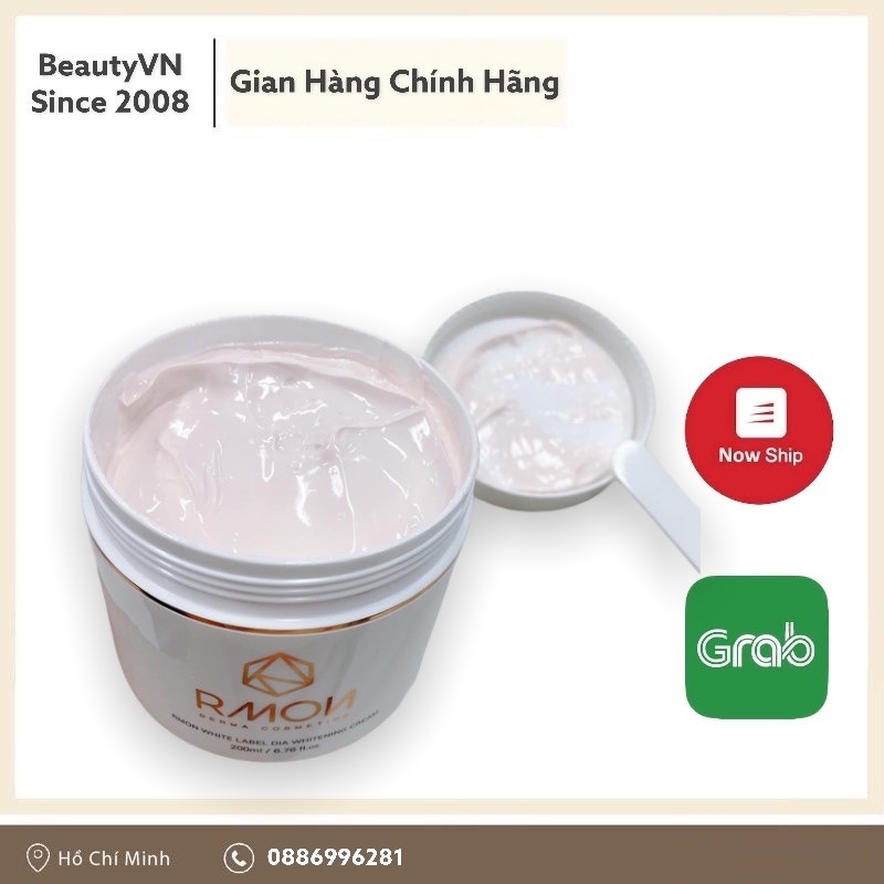 Kem Body Trắng Da Rmon bật tone làm da sáng đều màu trắng hồng tự nhiên