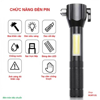 Đèn pin mini siêu sáng đa năng