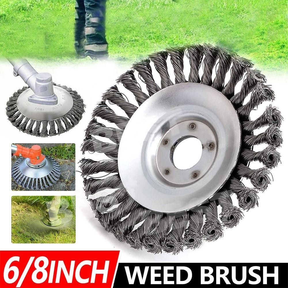 Đầu Cắt Cỏ 6 / 8 Inch Bằng Sợi Thép Tiện Dụng Cho Sân Vườn