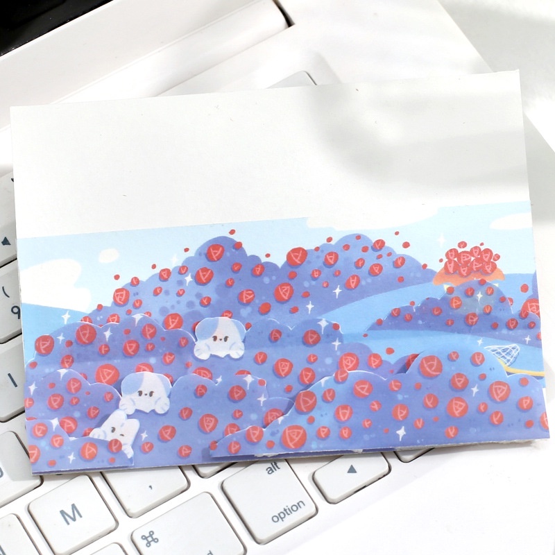 Idako idako  băng keo washi sức sống lớp sao băng vẽ tay sticker anime động vật dễ thương hôm nay nhẹ nhàng dễ thương DT108