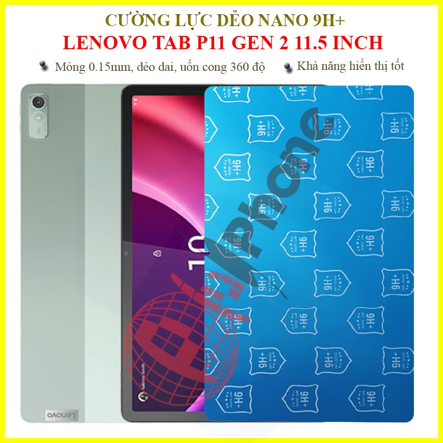 Dán cường lực dẻo nano Lenovo Tab P11 Gen 2 11.5 inch
