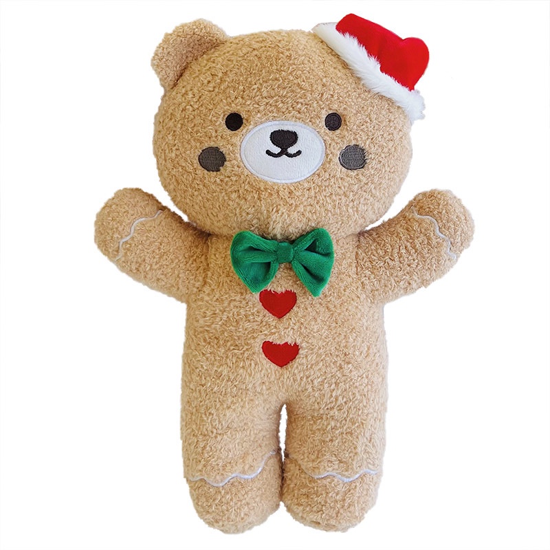 Thú Nhồi Bông Hình Gấu Bánh Mì Gừng Dễ Thương Cho Bé