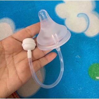 Bình sữa cổ rộng mèo Kitty cho bé  (kèm núm ti+van chống sặc+tay cầm)