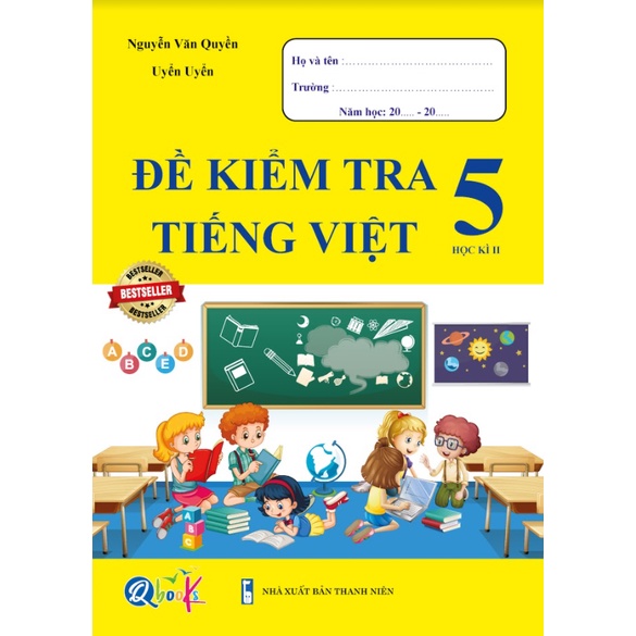 Sách - Đề Kiểm Tra Tiếng Việt Lớp 5 - Tập 2 (1 cuốn)