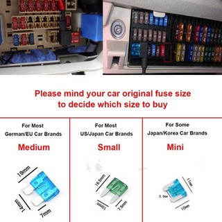 Cầu chì sử dụng cho ô tô hộp 100 chiếc