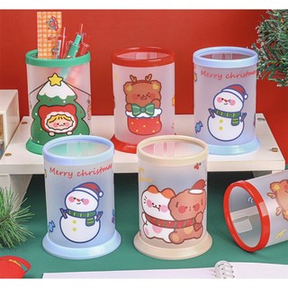 Lọ đựng bút noel giáng sinh