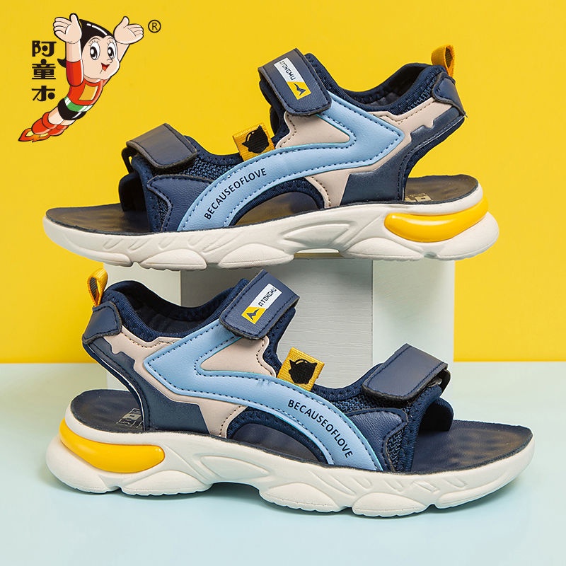 Xăng đan Thể Thao Polyurethane Bằng Polyurethane Dễ Phối Đồ Đi Biển Cho Bé Trai crocskids