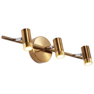 Giá sốc Đèn soi tranh 3 bóng vàng đồng