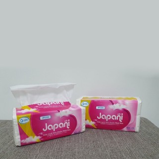 Khăn giấy lụa rút 400 tờ/gói Japani