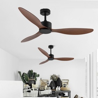 (100% Lõi đồng,Loại 1) Quạt trần 3 cánh hiện đại có điều khiển cho phòng khách-ngủ-bếp-hội trường,động cơ tiết kiệm điện