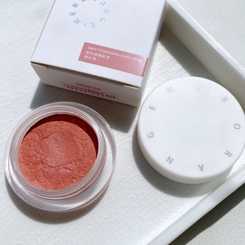 Phấn Má Hồng Dạng Kem Màu Lì Tự Nhiên Tinh Tế Lâu Trôi