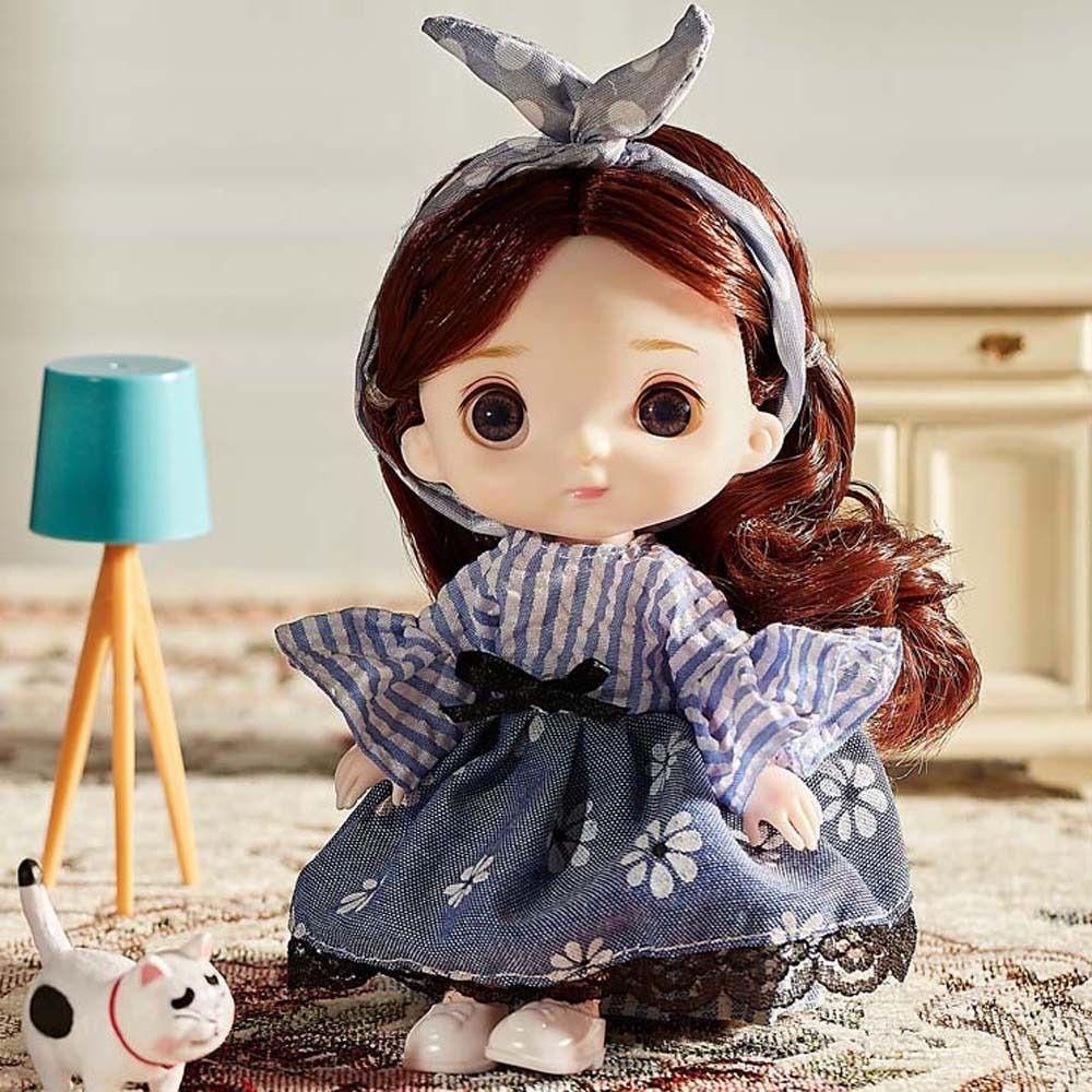 Búp Bê MALCOLM 1 / 12 BJD DIY Với Tỷ Lệ 13 Có Thể Di Chuyển Thời Trang