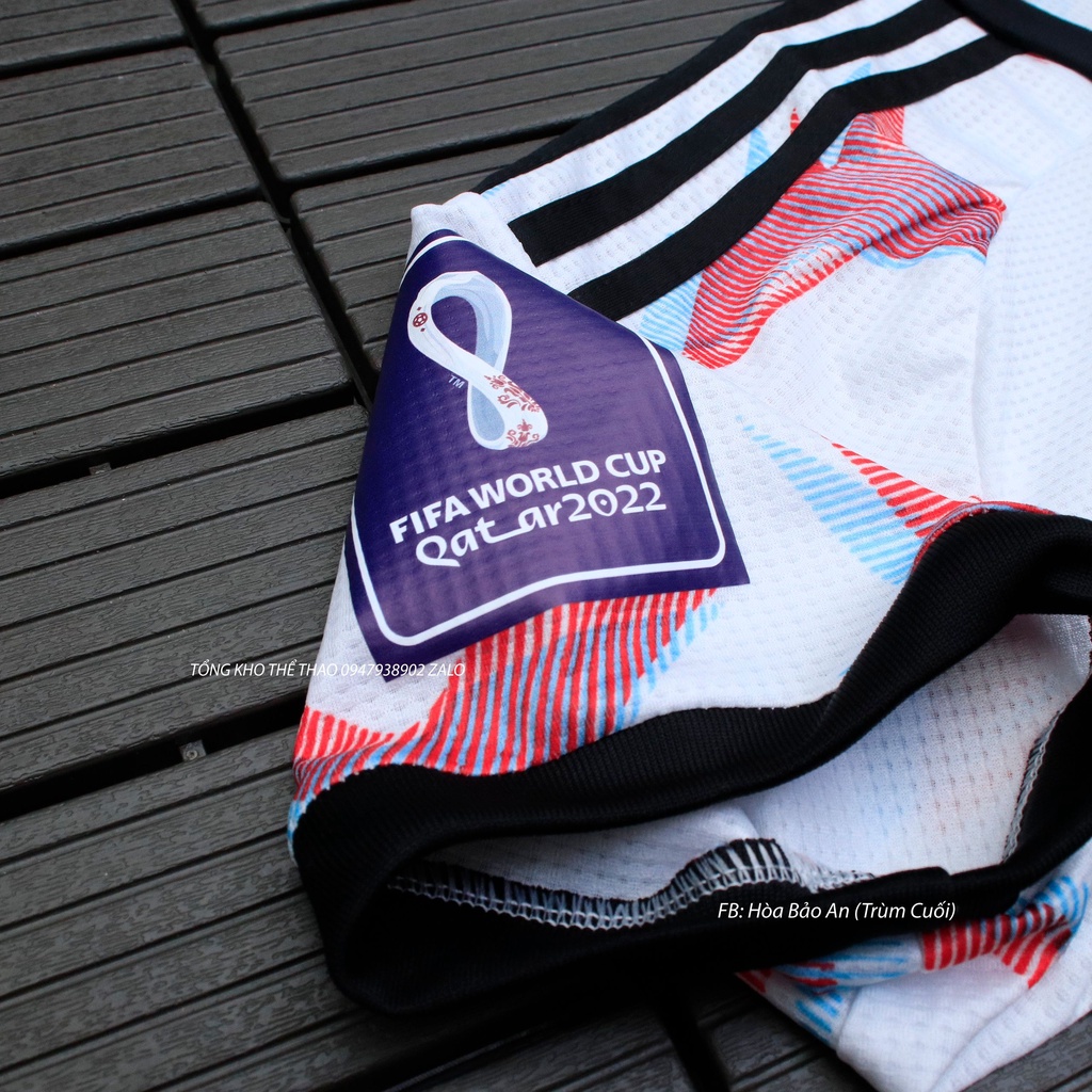 Áo Bóng Đá Đội Tuyển Nhật Bản Trắng Sân Khách 2023 Hàng Thái Xin - Áo Đá Banh Euro 2023