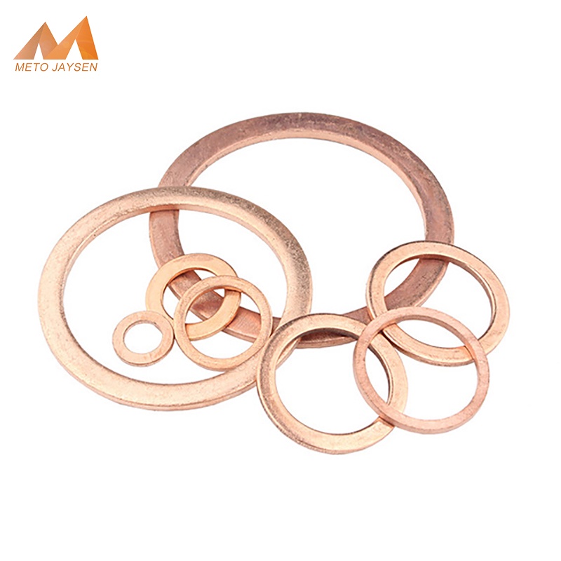 Vòng Đệm Phẳng Bằng Đồng Đỏ Cho M5 M6 M8 M10 M12 M14 M16 M18 M20 M22 M24 M27 M30 M33 M36 M42 M48