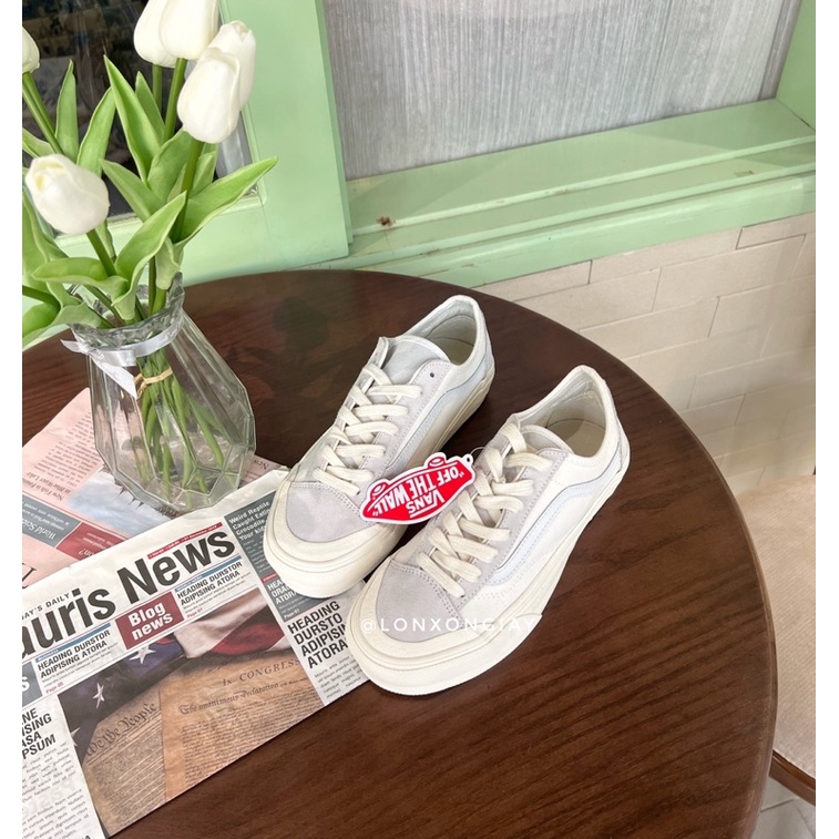 GIÀY THỂ THAO VANSS FULL WHITE BASIC