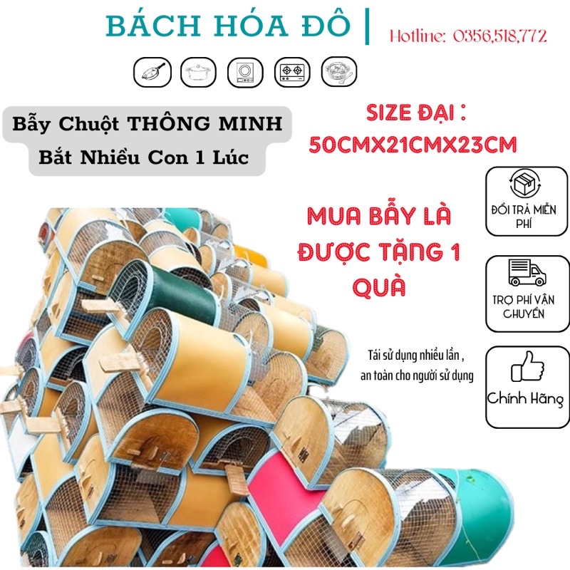 Combo bẫy Chuột Thông Minh,khách được tặng kèm quà ,HỖ trợ miễn ship