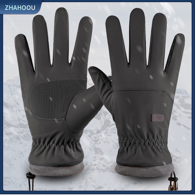 ☃Nhà☃ Găng Tay Lái Xe Thể Thao Phủ Toàn Diện Chống Thấm Nước Giữ Ấm Mùa Đông