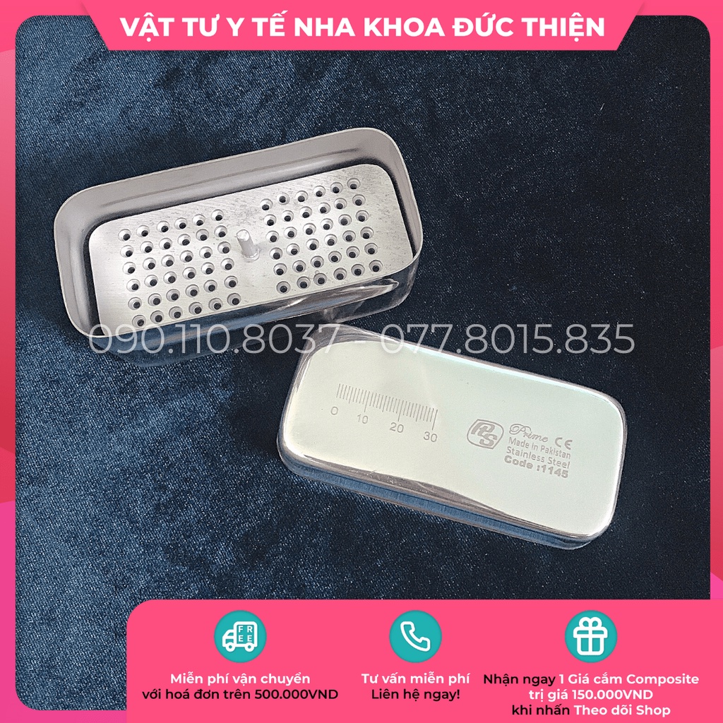 Hộp cắm Reamers Pakistan - Hộp khử trùng nha khoa - Hộp đựng files nong dũa - Hộp hấp trâm nội nha