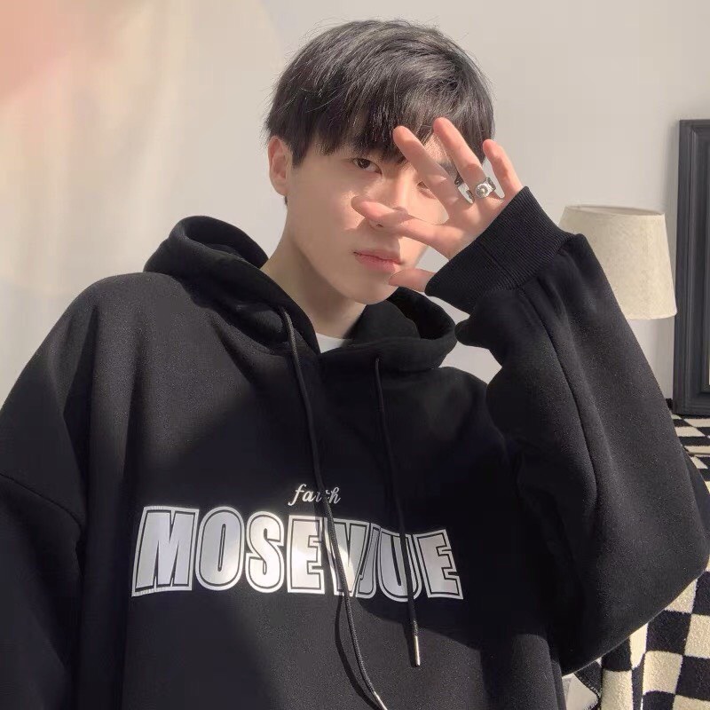 Áo Hoodie , Áo Nỉ MOSEVJUE Form Rộng Hot 2023