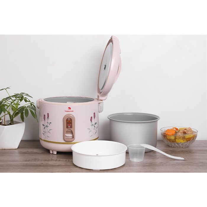 Nồi cơm nắp gài Happycook HC-200 hàng trưng bày đẹp mới 98-99% chính hãng 100% bảo hành 12 tháng