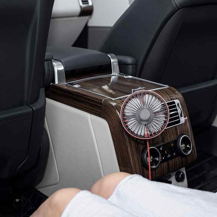 Quạt Mini Gắn Cửa Gió Ô Tô