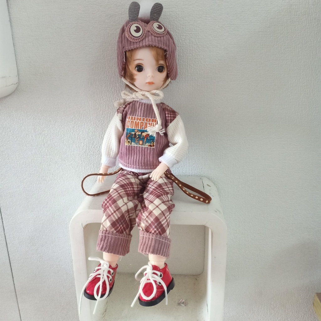 Búp Bê Nam 30cm Hàng đẹp kèm phụ kiện bắt mắt Animedolls 638 NCT