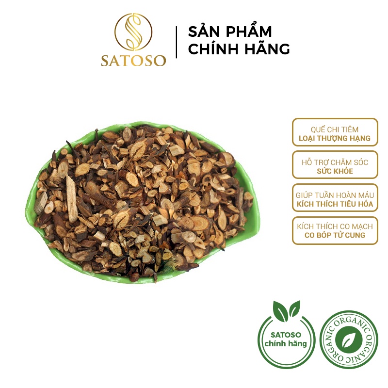 Quế chi tiêm 1kg khô thơm sạch làm gia vị có lợi cho sức khỏe SATOSO SA62