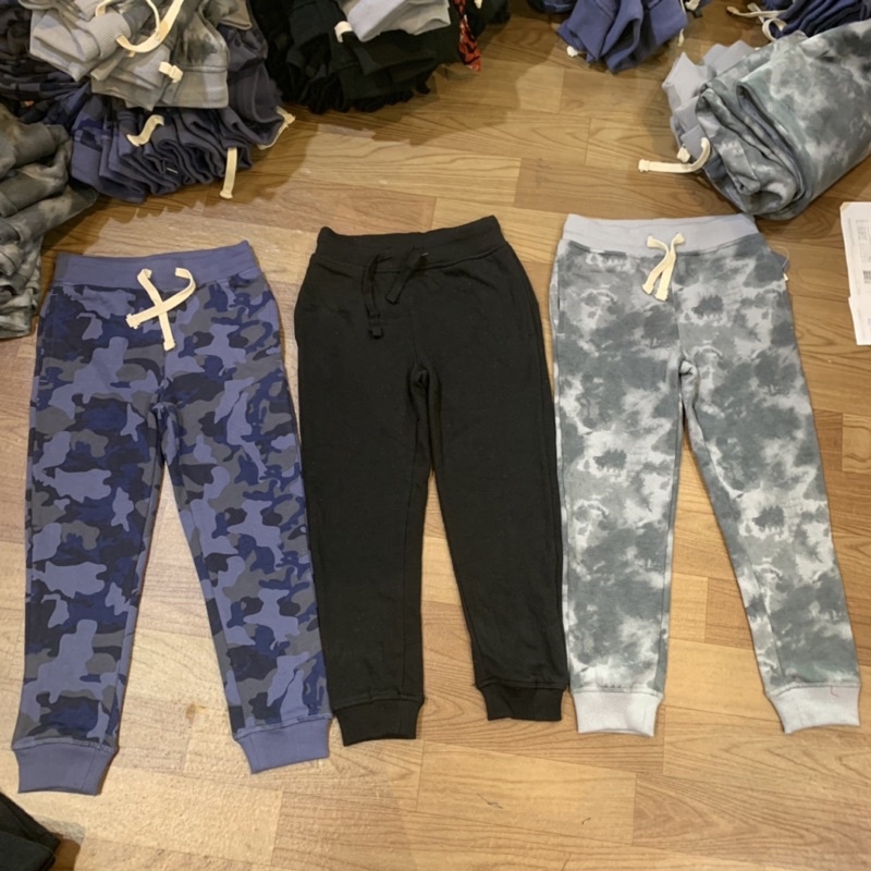 Quần jogger nỉ bông bé trai dư xịn