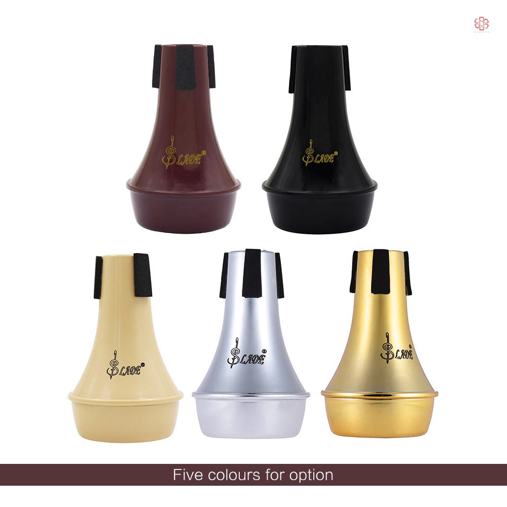 Kèn Trumpet Mini Giảm Thanh Thẳng Nhẹ Chất Liệu ABS