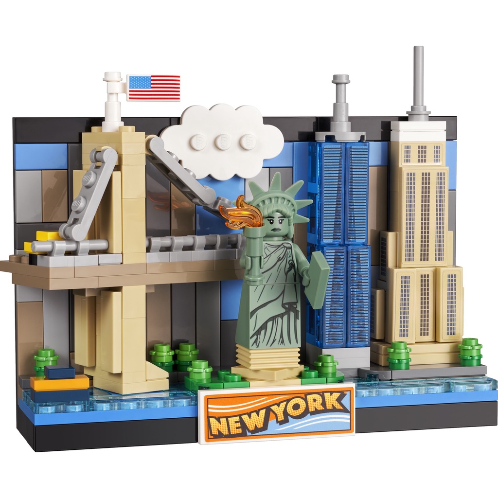 Lego 40519 Postcard New York - Bưu thiếp New York