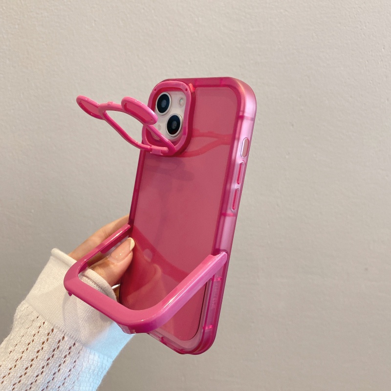 Ốp Điện Thoại Trong Suốt Chống Sốc Họa Tiết Gấu Dễ Thương Cho iPhone 14 13 12 11 Pro Max