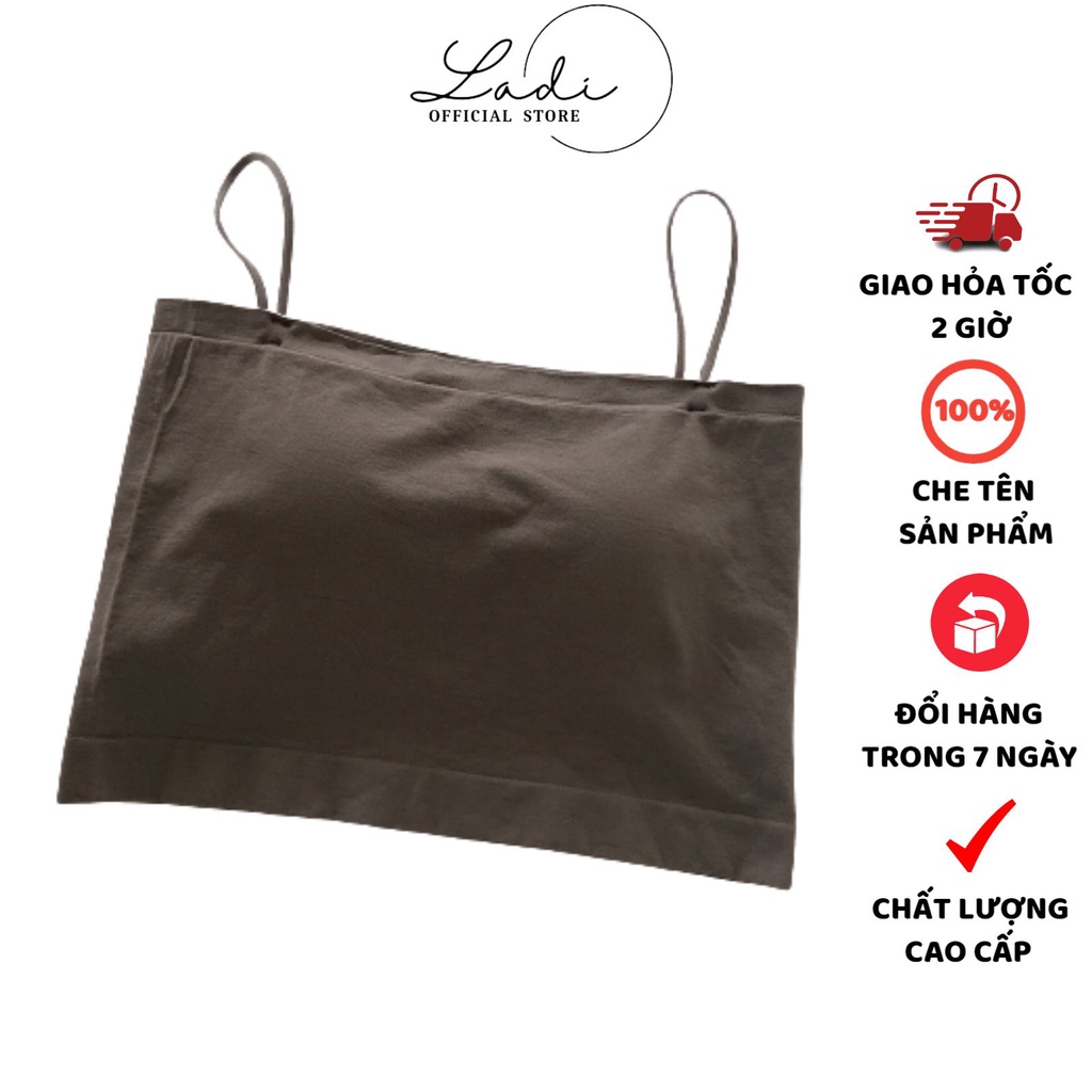 Áo Bra Nữ LADI Thiết Kế Không Gọng Nâng Ngực Mềm Mại Thoáng Mát MÃ 1803