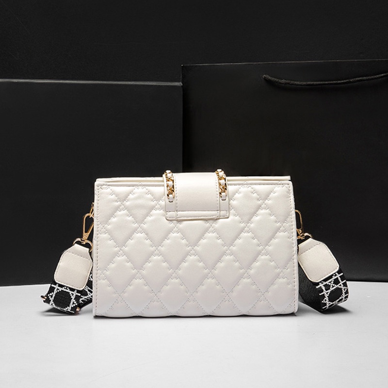 Ielgy Túi Đeo Chéo Hình Thoi Có Khóa niche Dễ Phối Đồ Cho Nữ