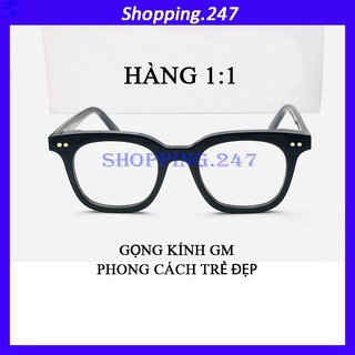 Gọng kính cận cao cấp 1:1, kính chữ V hàng chất lượng cao, bản lề vàng