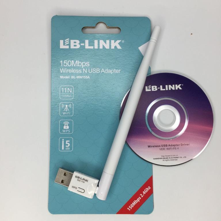 Bộ thu sóng wifi LB-LINK BL-WN155A - Router 5Dpi - Tốc độ 150Mbs - Bảo hành chính hãng 24 tháng!!!