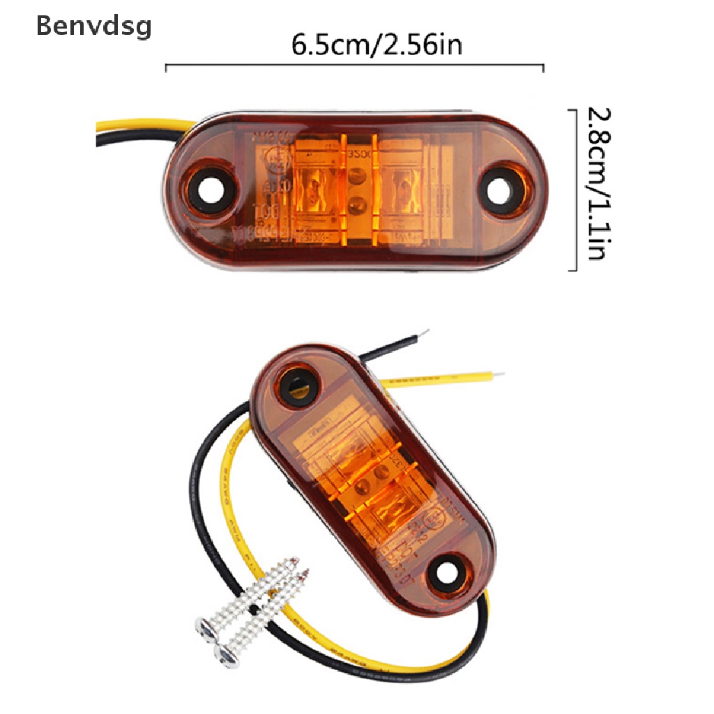 Benvdsg &gt; Đèn Led Cảnh Báo Gắn Hông Xe Tải Chất Lượng Cao
