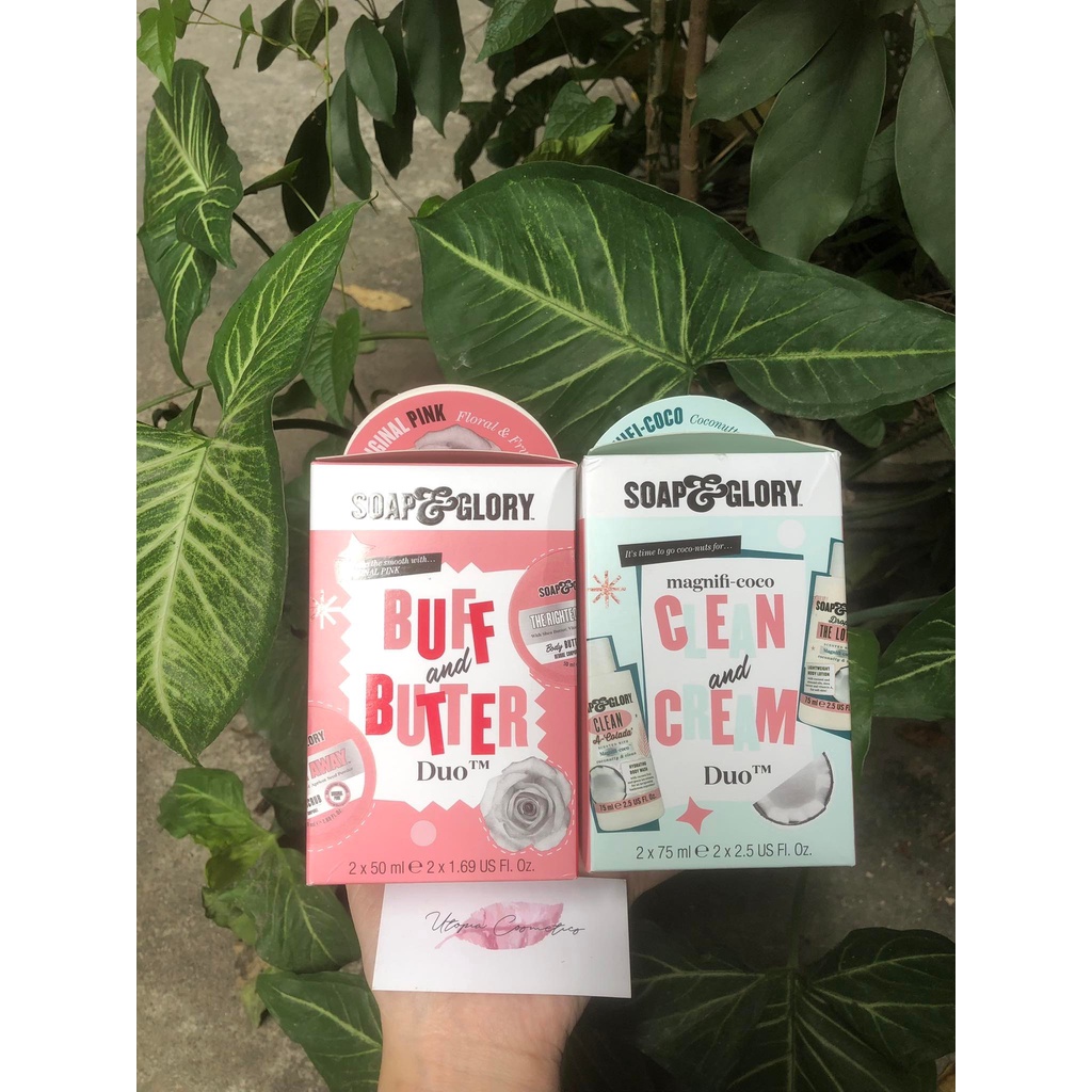Set quà tặng Soap and glory