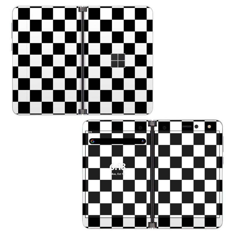 Skin decal dán Surface Duo mẫu Checkers (đã cắt sẵn, dễ dán)