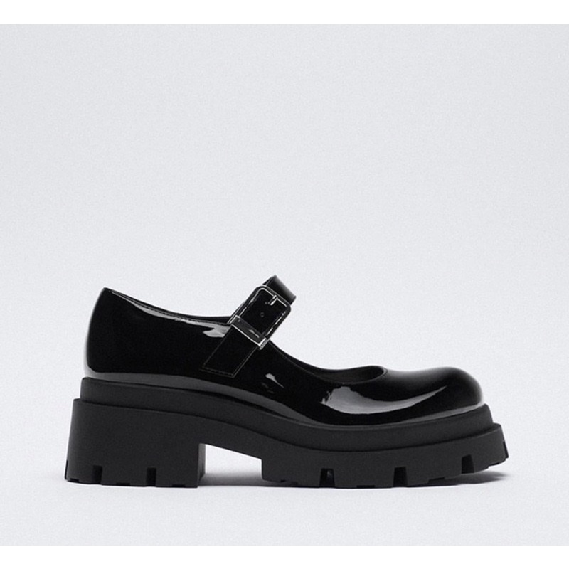 Mary Jane Heeled Shoes ZR hàng tuồn