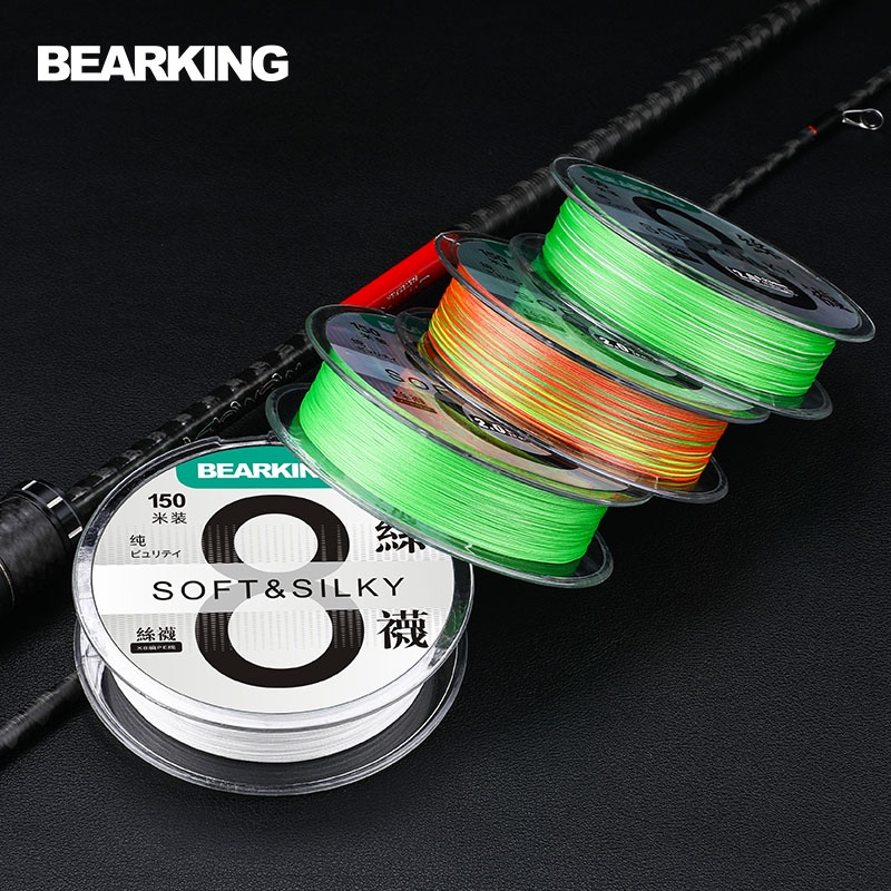 Cuộn Dây Câu Cá Bện X8 150m Chất Liệu PE Siêu Mượt YGK