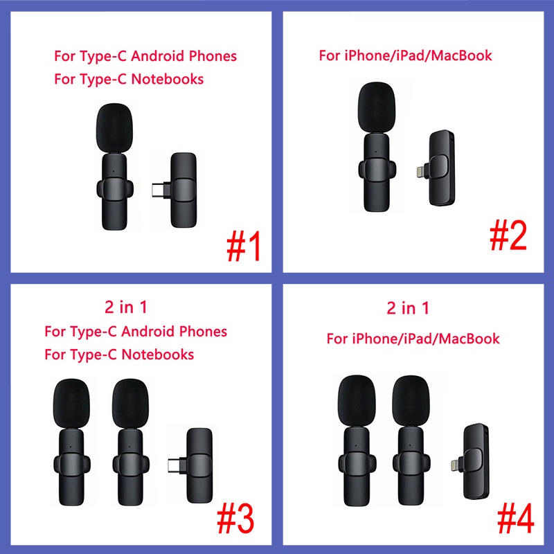 Micro Cài Áo Không Dây Mini Cho Điện Thoại Máy Tính