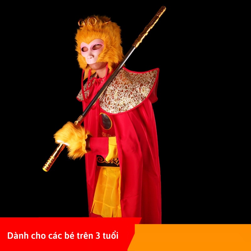 Đồ chơi Gậy phát sáng Tôn Ngộ Không Redtech cao cấp dành cho bé trai chất liệu nhựa an toàn cho trẻ từ 3 tuổi.