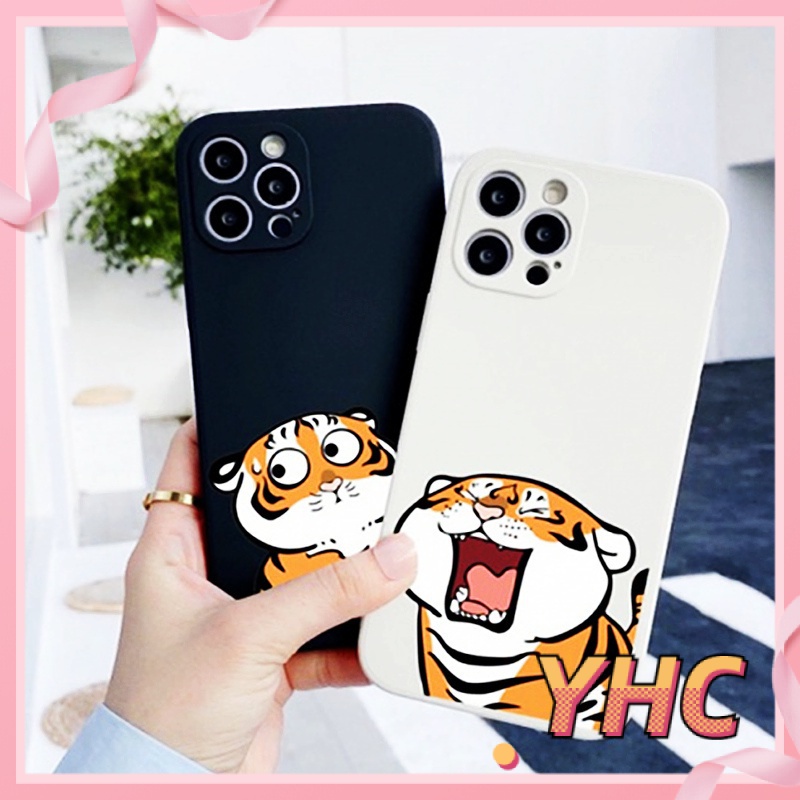 Ốp Điện Thoại Chống Trượt In Hình Hổ Cho Iphone6 6splus 7 7plus 8 8plus XR x xs 12 11 pro max plus 13 promax-3082