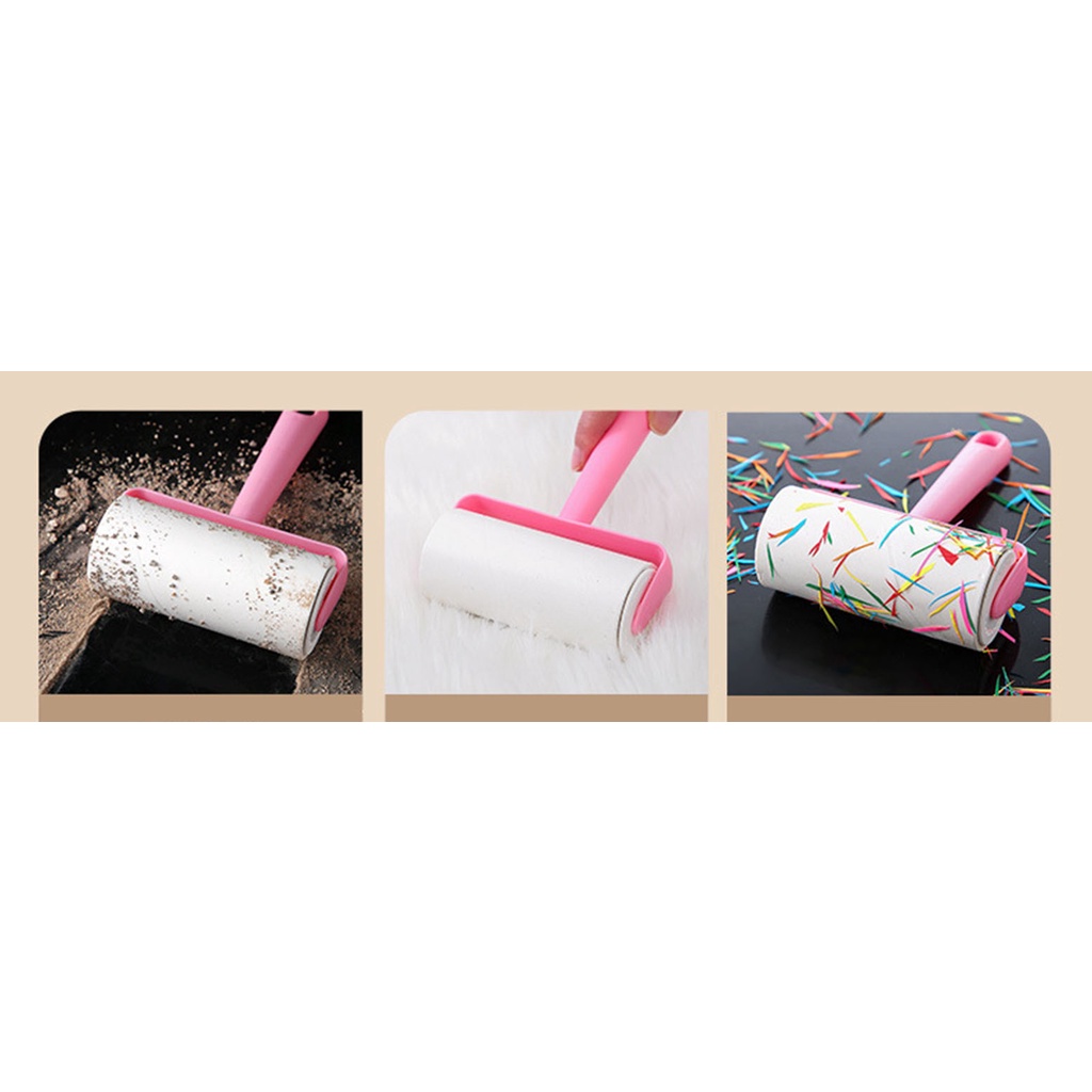 Cây Lăn Bụi Quần Áo Đa Năng 10cm-Giúp Làm Sạch Bụi, Lông Thú Nhanh Chóng