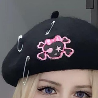 Nón Beret Phong Cách Gothic Thời Trang Cho Nữ